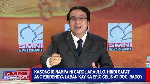 Kasong isinampa ni Carol Araullo, hindi sapat ang ebidensya laban kay Ka Eric at Doc. Badoy