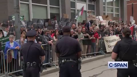 Biden Is Met With Angry Pro-Palestinian Protestors While Visiting Pittsburgh