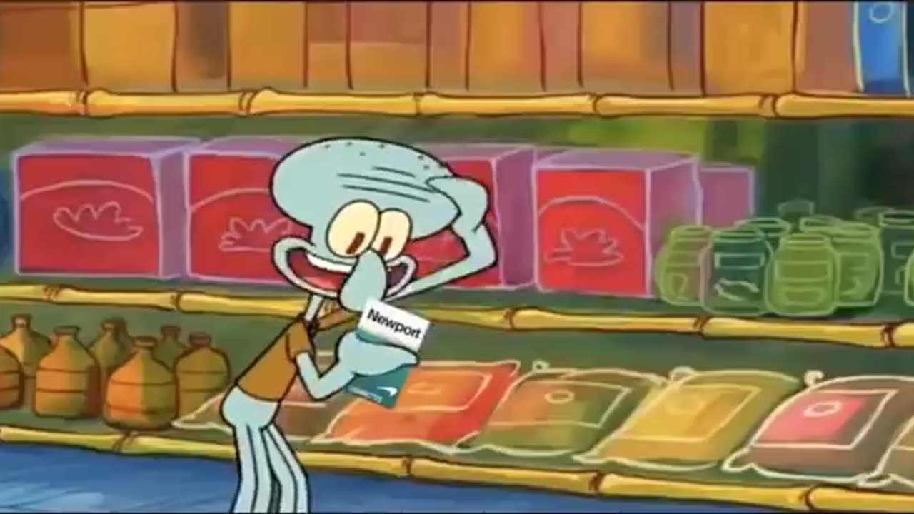 squidward buys mf newports