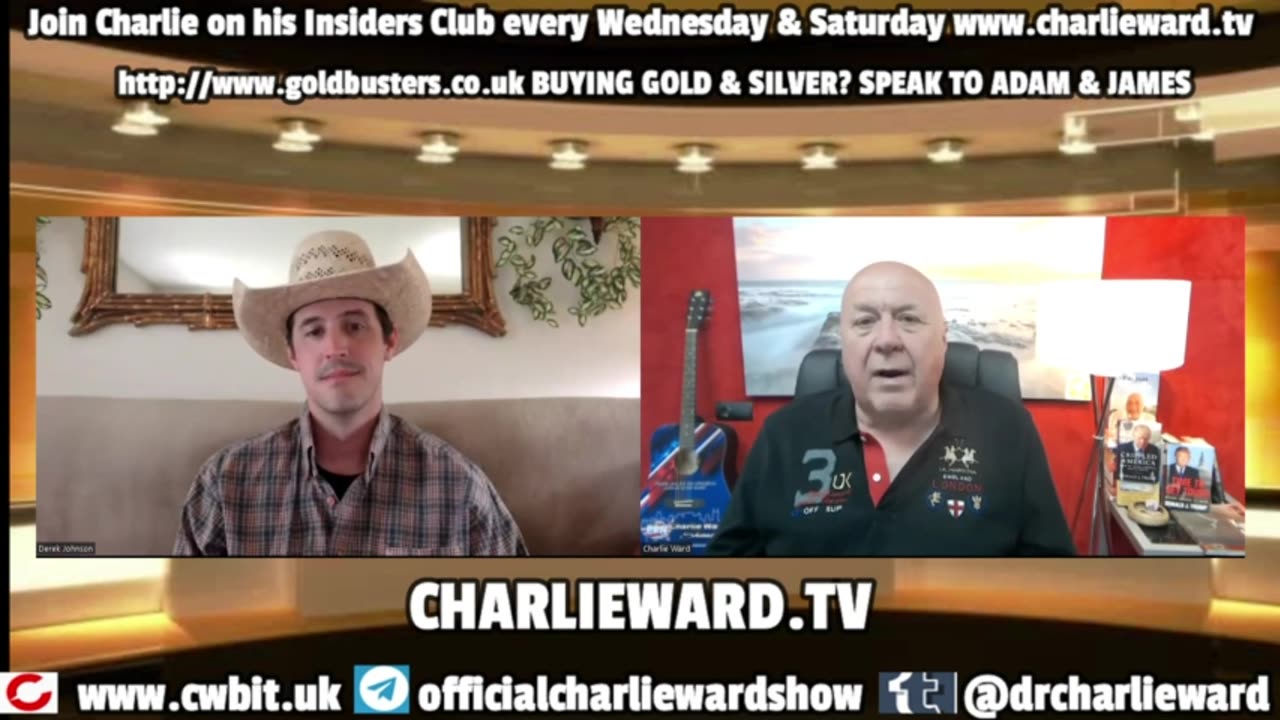 BREAKING !!DECODING TRUMP IN PLAIN SITE WITH DEREK JOHNSON & CHARLIE WARD