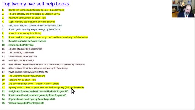 Top 25 self help books of all time