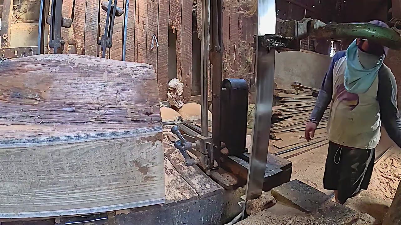 Amazing Woodworking Factory Extreme Wood Cutting Sawmill Machines