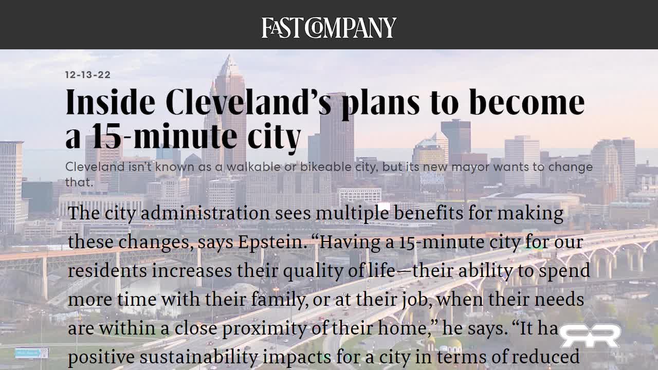 BREAKING : 15 Minute Cities & The Right To Travel.