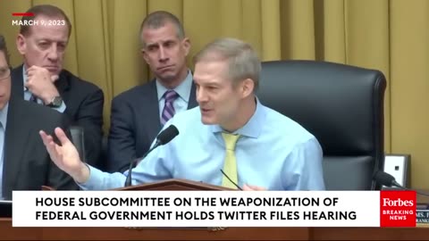 JUST IN- Jim Jordan Drops Hammer On FBI Over Hunter Biden Laptop Twitter Suppression