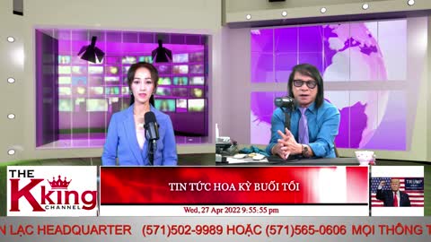 TIN TỨC HOA KỲ BUỔI TỐI - 04/27/2022 - The KING Channel