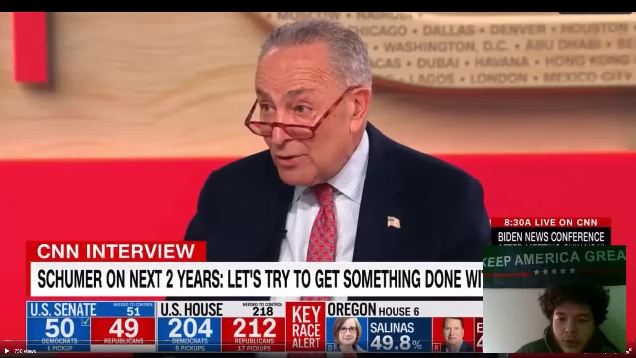 Schumer Hunts for MAGA Republicans