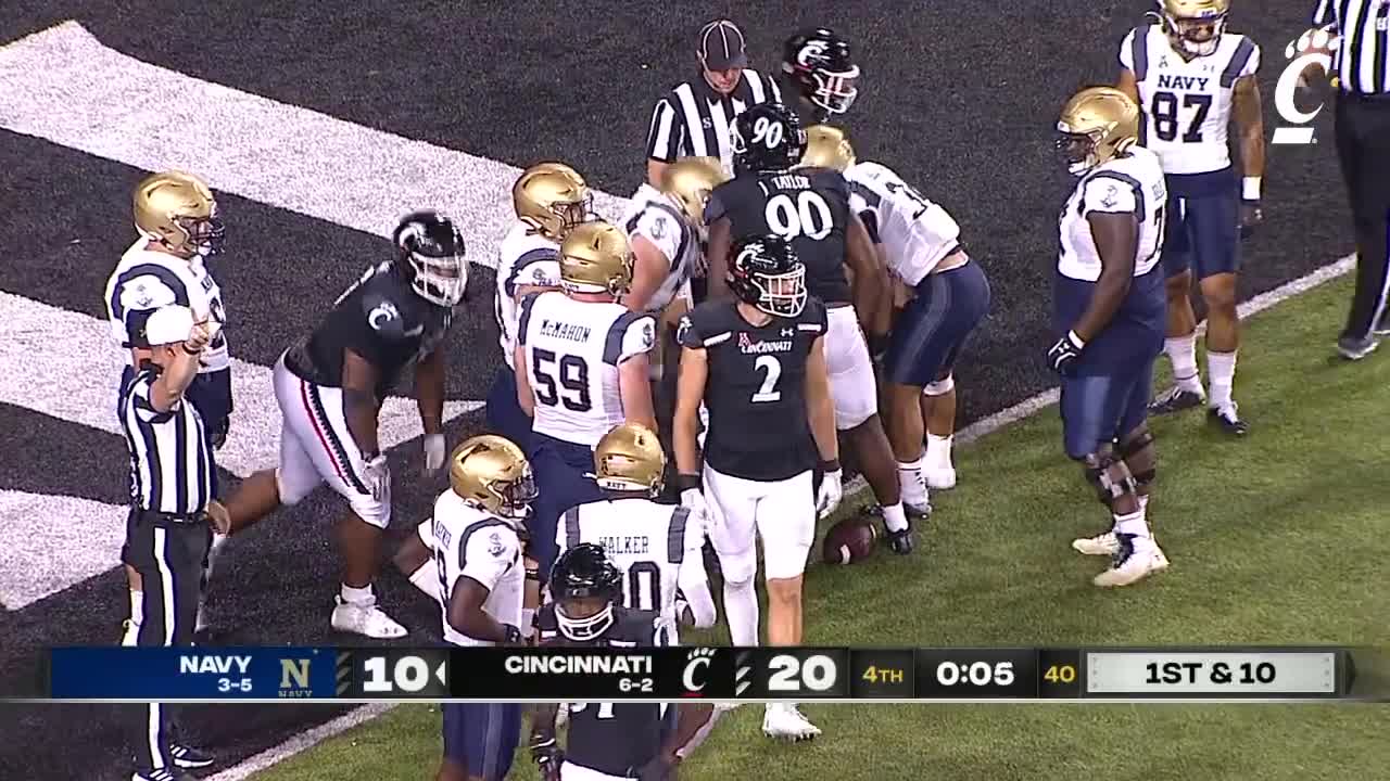 Football Highlights vs. Navy