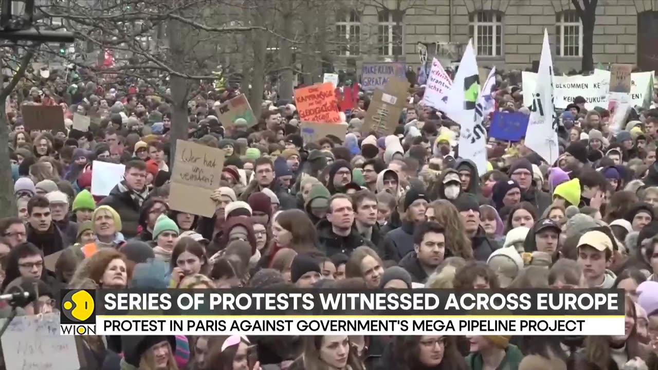 Europe- Protests for climate change, activists demand action on carbon emissions - World News - WION