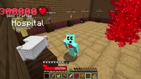 Minecraft but I Gain 1,000,000 Heart