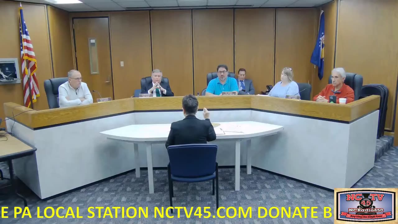 NCTV45 Lawrence County Election Board Meeting FRIDAY NOV 8 2024