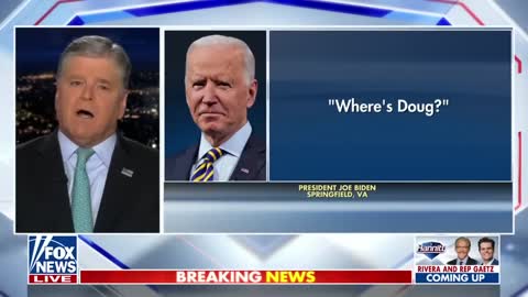 Hannity Biden embarrassed himself yet again today