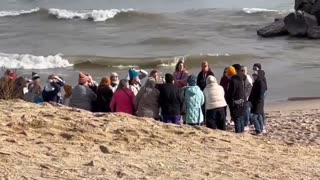 Liberal women go to a lake for a “primal scream” to vent about Trump winning