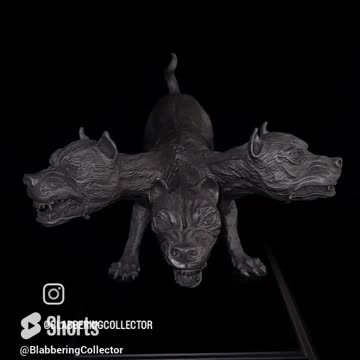 Harry Potter Noble Collection: Fluffy Pewter Sculpture #pewter #wizardingworld #magicalcreatures