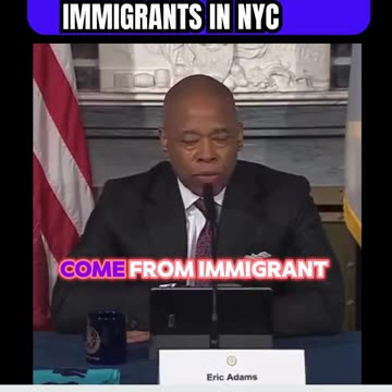 NYC Mayor Eric Adams defends illegals immigrants in NYC
