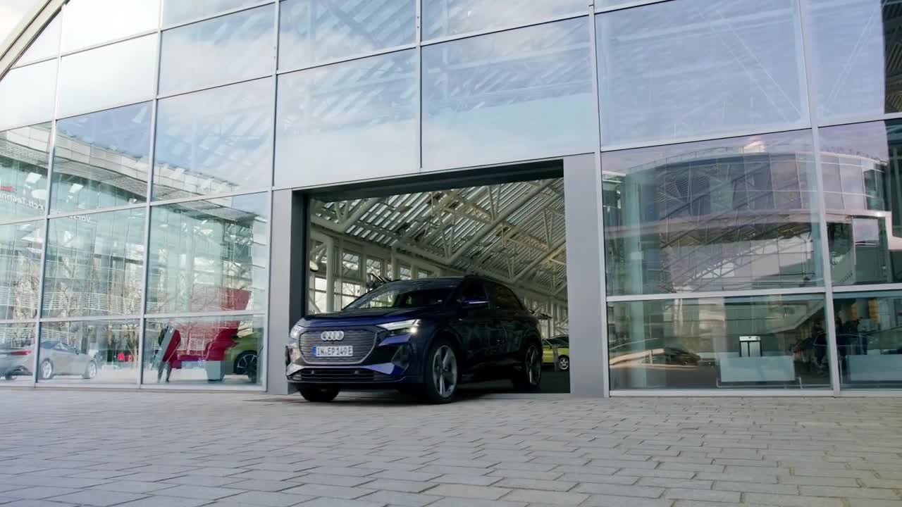 Audi Werksabholung und Audi charging hub