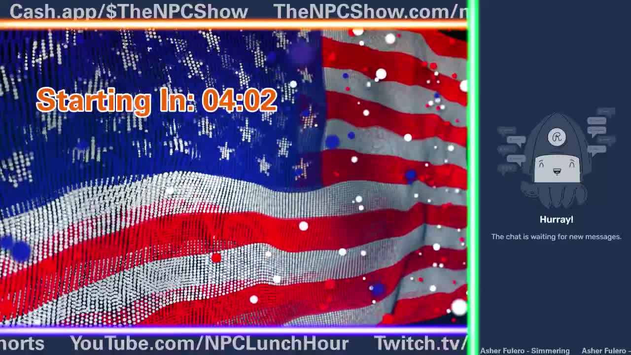 🔴LIVE: NPC Lunch Hour 🟠⚪🟣 The NPC Show