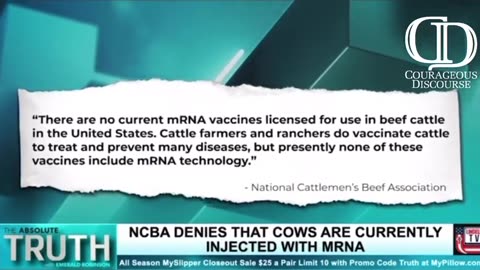 MRNA in Cattle - This Needs to Be Resisted At All Costs