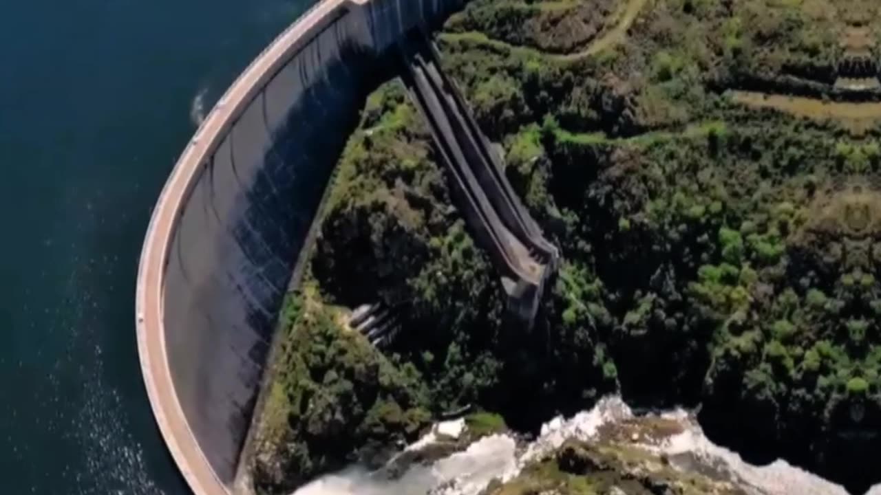 Uncovering the World's Largest Dam! 🌊 #shorts #facts #dam #shortsvideo