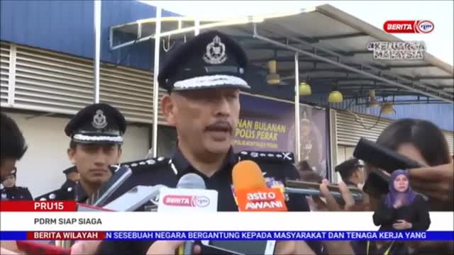 14 JUN 2022 – BERITA WILAYAH – PRU15 ; PDRM SIAP SIAGA