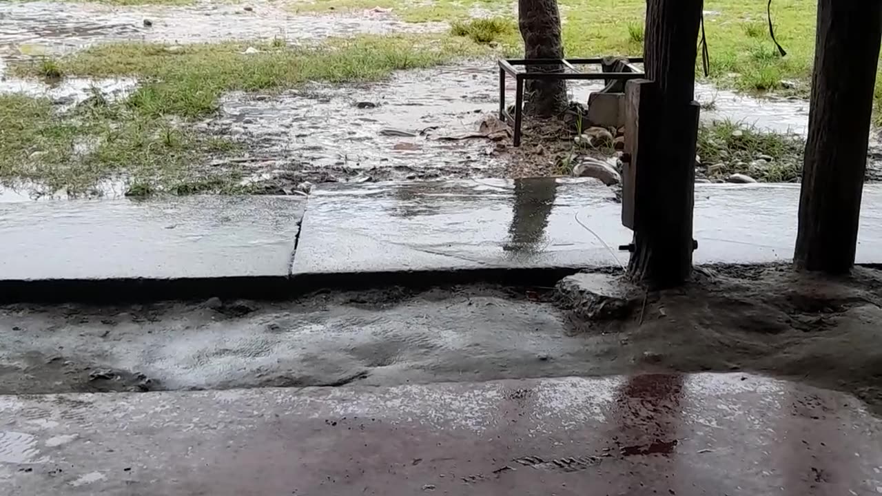 Raining all time
