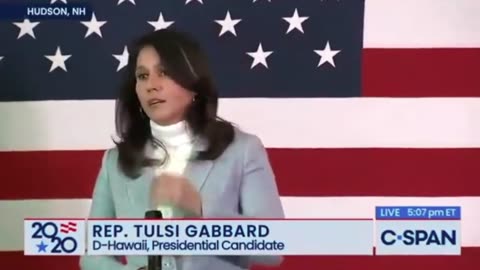 Tulsi Gabbard on Trump Then — Never Forget the Past