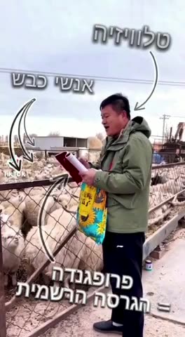 Watching the news on TV