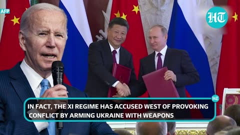 Putin's 'friend' China calls for peace in Ukraine; Tells West to 'end cold war mentality' china better not lay out the great reset as an option to end the war. i'll be refusing