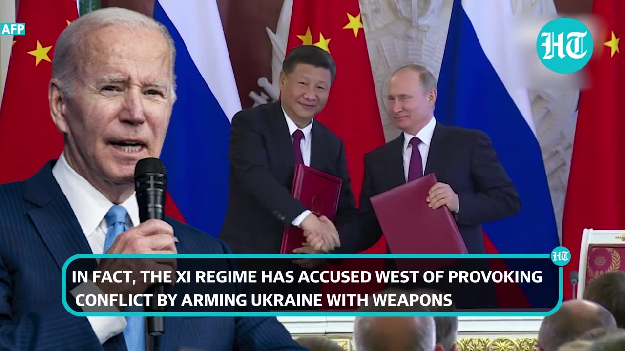 Putin's 'friend' China calls for peace in Ukraine; Tells West to 'end cold war mentality' china better not lay out the great reset as an option to end the war. i'll be refusing