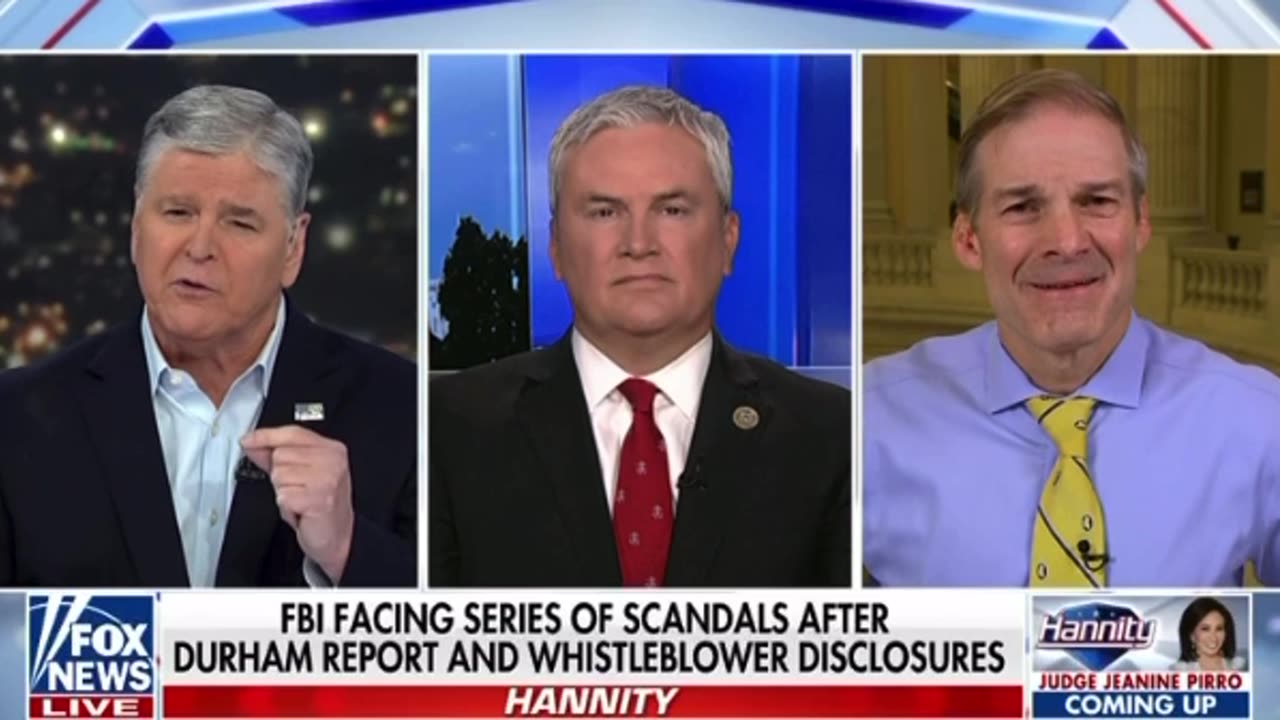 Rep Jim Jordan and James Comer: Durham Report and Whistleblower Disclosures