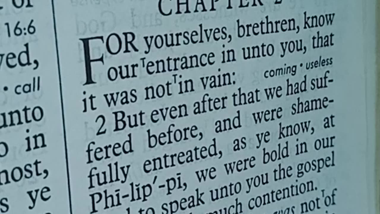 You think 🤔 Jesus created everything and that everything is good. Part 19