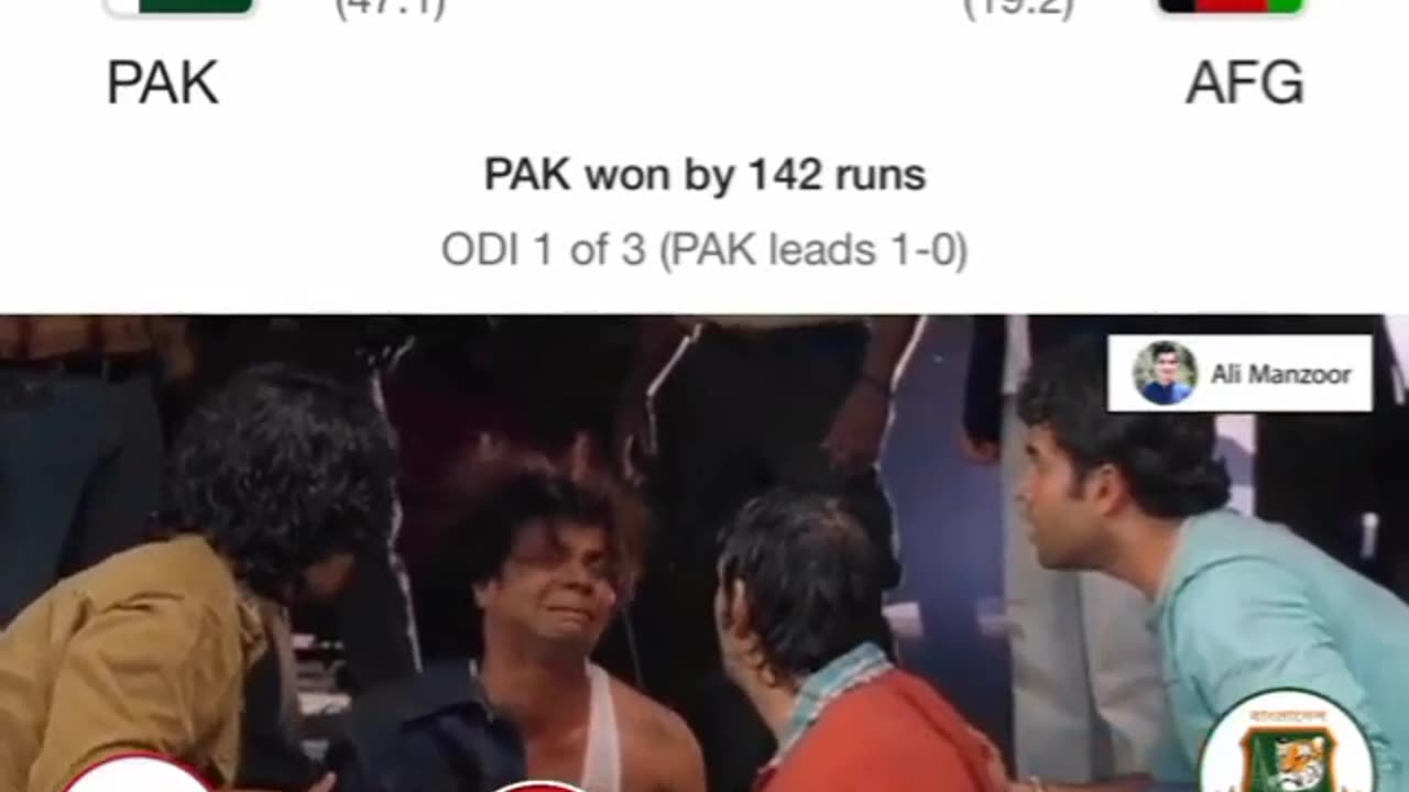 pak vs afghan match condition right now