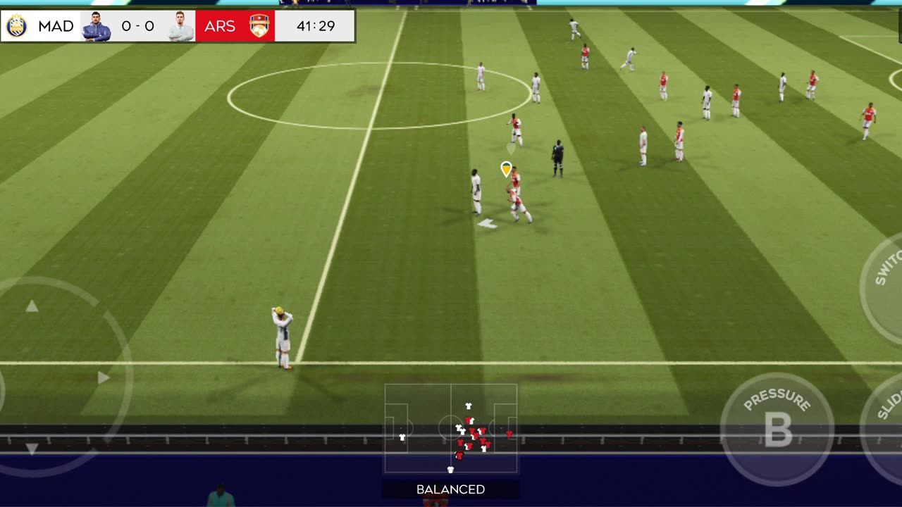 Live gaming arsenal Vs real Madrid