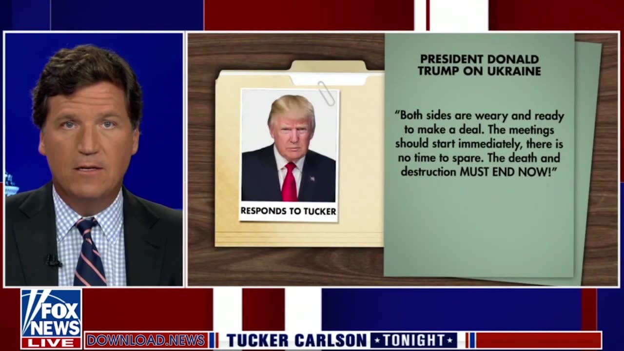 Tucker Carlson: Trump Says We Should Support Regime Change In America, Not Russia - 3/13/23