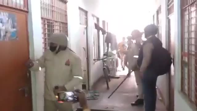 student protest against rrb ntpc result