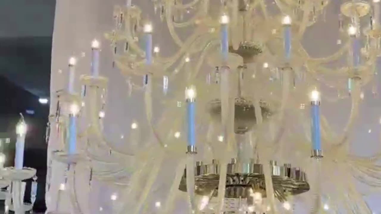 Hotel Crystal Big Chandelier