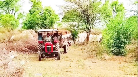 Tractor trolley video 👌🚜🎉👍🤔👍🎉#video