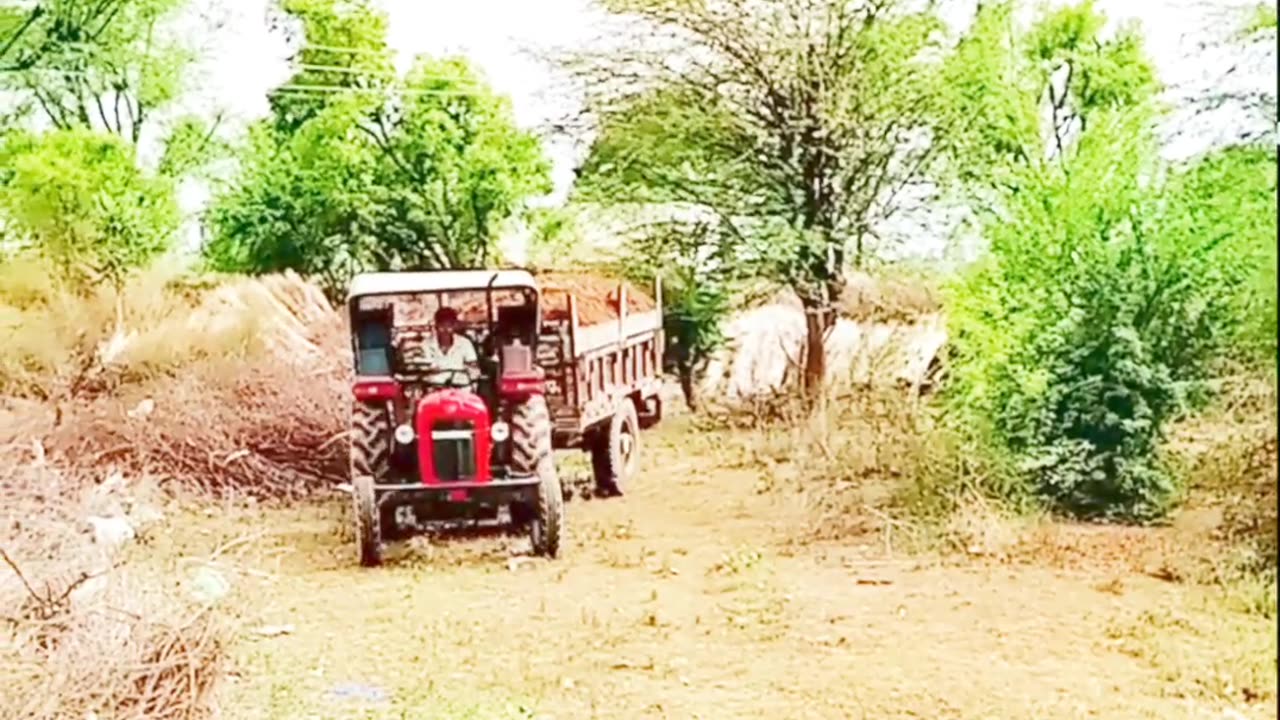 Tractor trolley video 👌🚜🎉👍🤔👍🎉#video