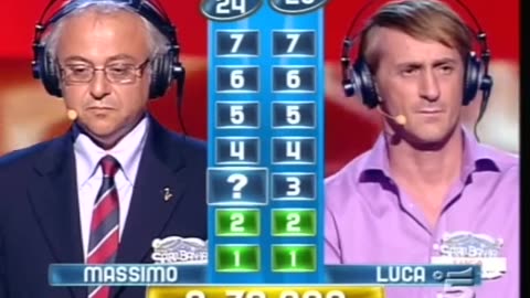 Sarabanda 2009, 7x30 Massimo contro Luca