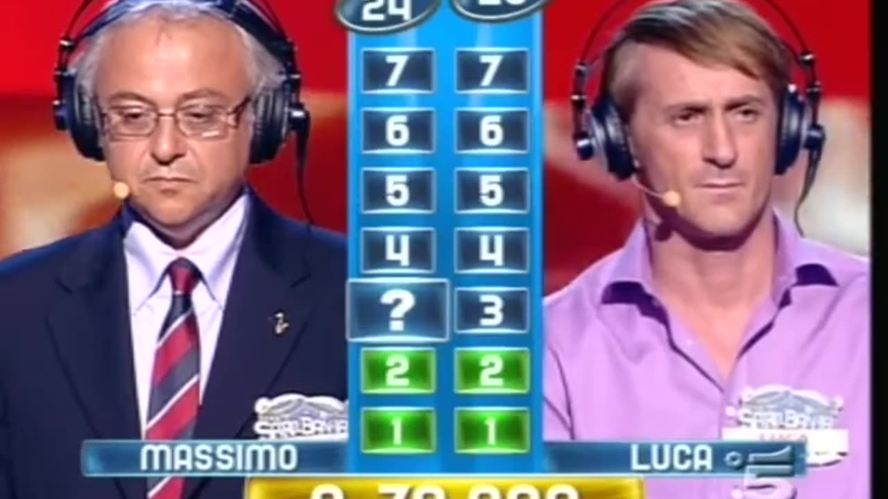 Sarabanda 2009, 7x30 Massimo contro Luca