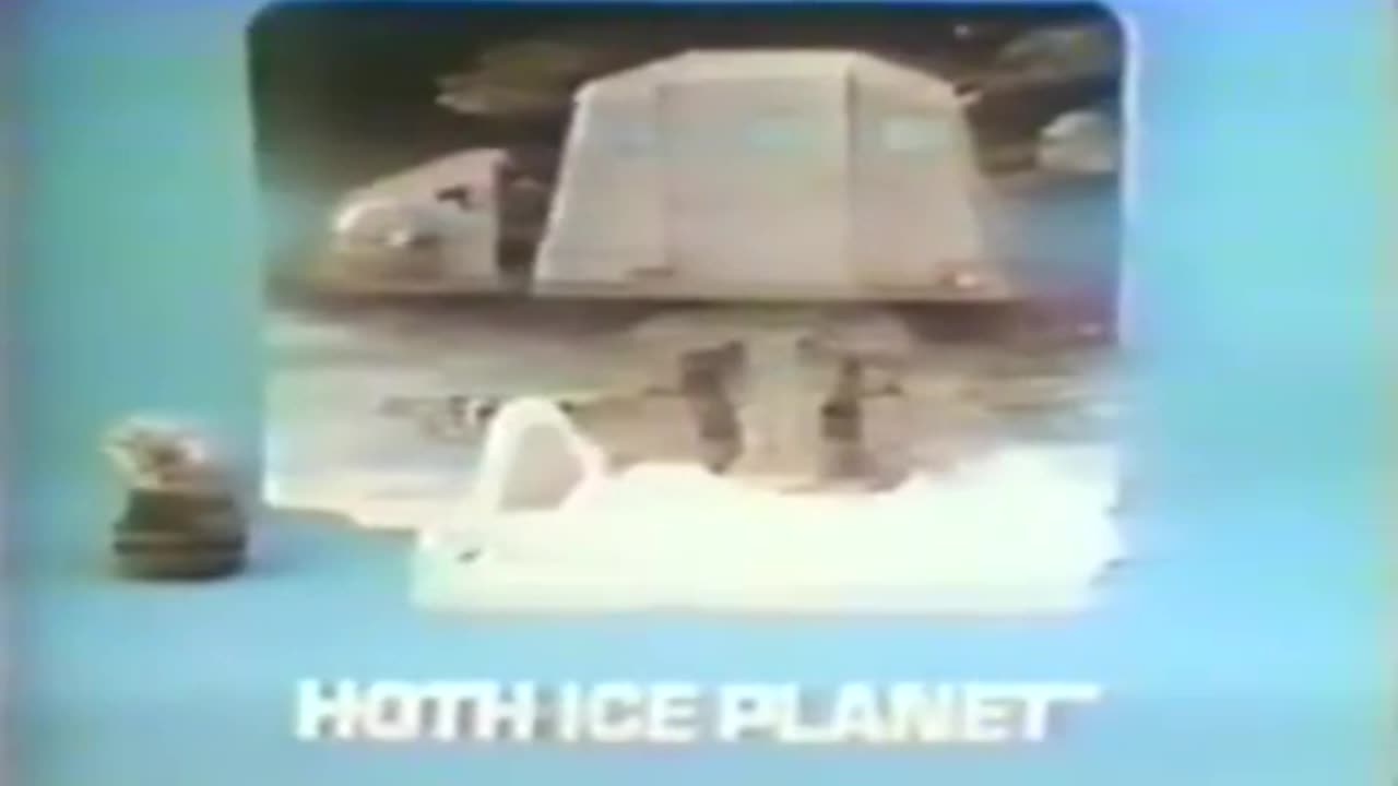 Star Wars 1980 TV Vintage Toy Commercial - Empire Strikes Back Hoth Ice Planet Playset