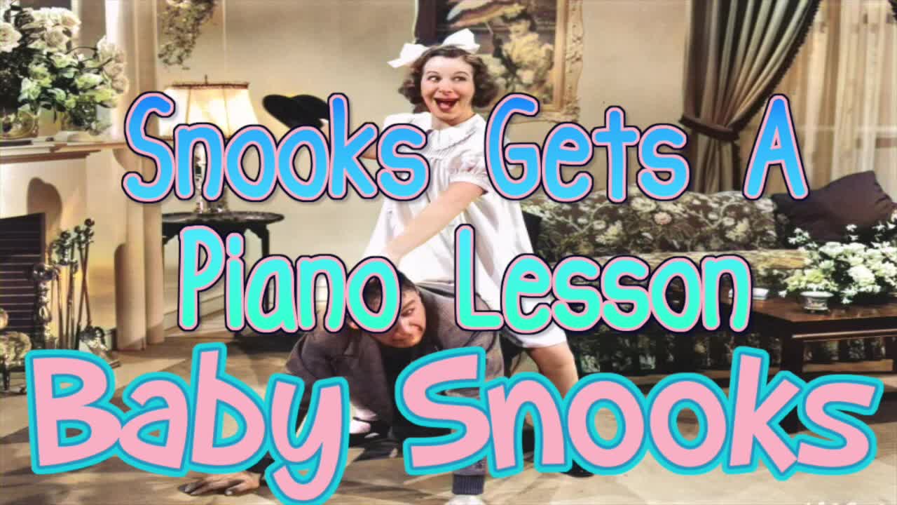44-05-18 Baby Snooks Snooks gets a Piano Lesson