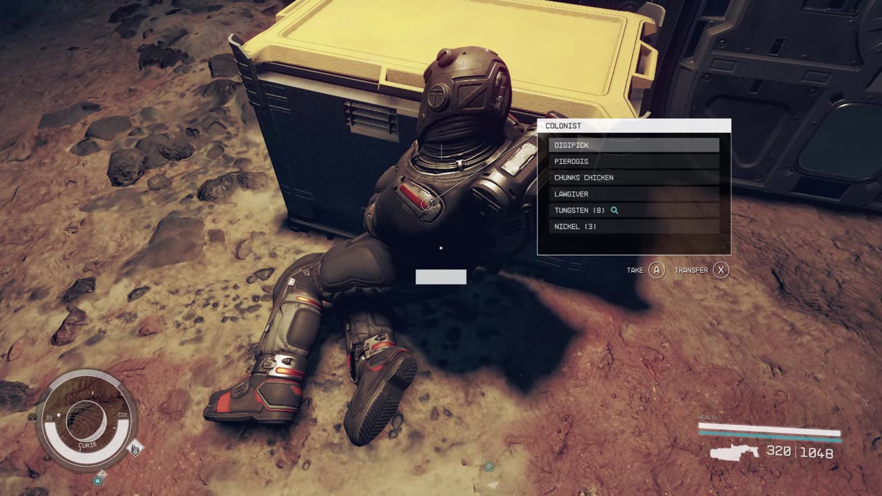 Person Ded, then Leveled Up (Starfield)