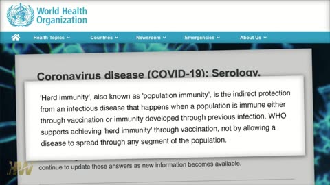 WHO LOST ON HERD IMMUNITY