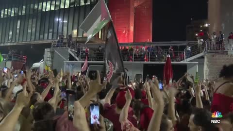 Supporters Of Brazil’s President-Elect Lula da Silva Celebrate Victory Over Bolsonaro