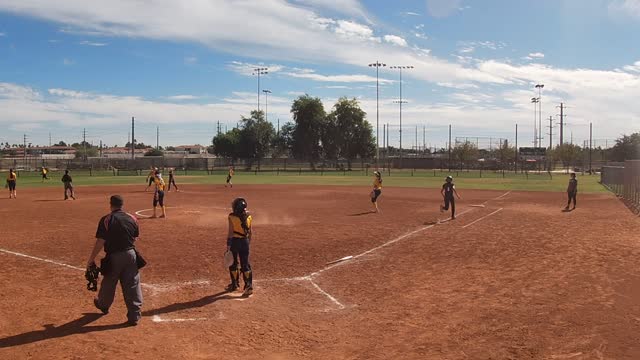 Sophie flyout vs Suncats