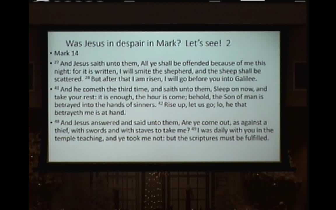Winton Road First Church of God: Supposed Contradictions in the Bible: Week 4