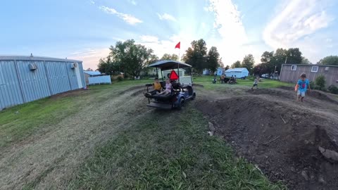 First Time at the Pit Bike Track