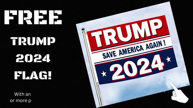 FREE Trump 2024 Flag