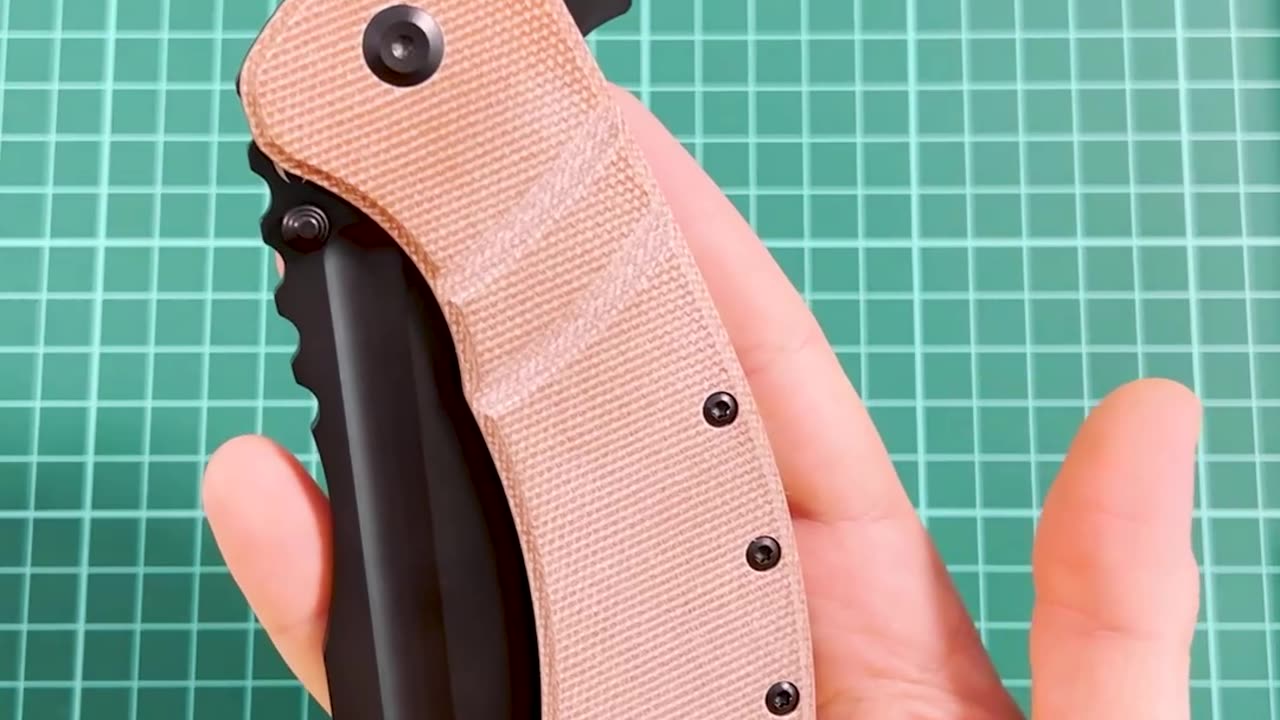 Kansept Korvid XL Unboxing - Pocket Cleaver with 154CM Blade Steel and Natural Micarta Scales