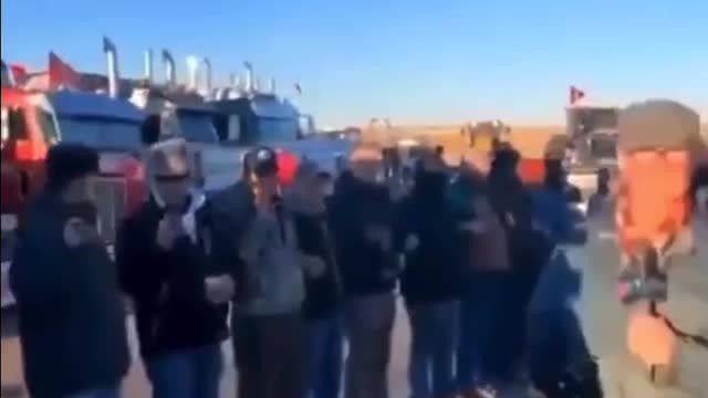 Canada - Police came to make arrests and this happened